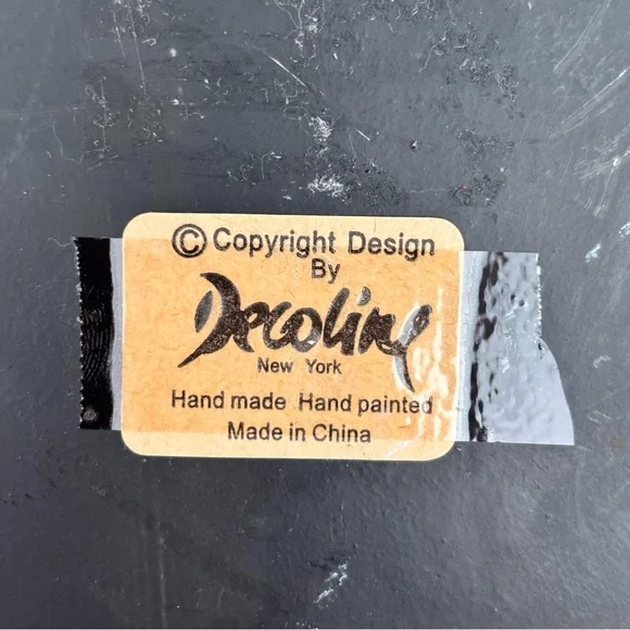 DECOLINE NY Set of 2 Cherub Decorative Vintage Wall Plaques - Picture 4 of 8